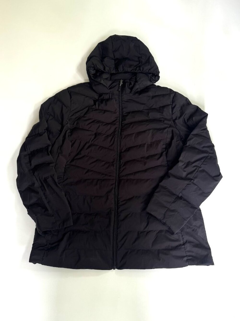 32 Degrees Cool Women's XXL Black Ultra Light Puffer Jacket Lightweight Coat